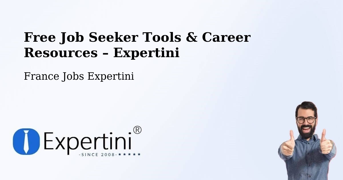 Free Job Seeker Tools & Career Resources – Versailles - Versailles, France Jobs Expertini